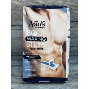 Nad's for Men Body Waxing Strips 20 strips